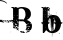 Preview of letter B in font Bleeding Cowboys