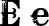 Preview of letter E in font Bleeding Cowboys