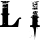 Preview of letter L in font Bleeding Cowboys
