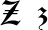 Preview of letter Z in font Cloister Black