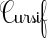 Cursif