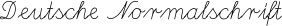 Deutsche Normalschrift