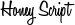 Honey Script