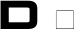 Preview of letter D in font Nokia