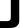 Preview of letter J in font Nokia