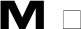 Preview of letter M in font Nokia