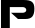 Preview of letter P in font Nokia