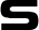 Preview of letter S in font Nokia
