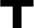 Preview of letter T in font Nokia