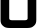 Preview of letter U in font Nokia