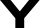 Preview of letter Y in font Nokia