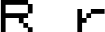Preview of letter R in font Pokemon GB
