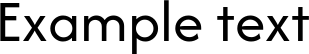 Image preview of font Afacad Flux
