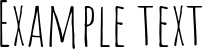 Image preview of font Amatic SC