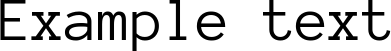 Image preview of font Anonymous Pro
