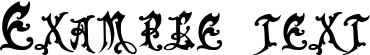 Image preview of font Apollyon™