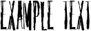 Image preview of font April Ten
