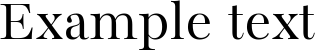 Image preview of font Bacasime Antique