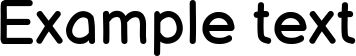Image preview of font Balsamiq Sans