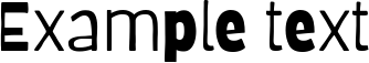 Image preview of font Barriecito