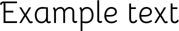 Image preview of font Bellota