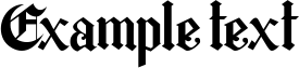 Image preview of font Berkahi Blackletter