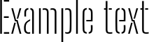 Image preview of font Big Shoulders Stencil Text