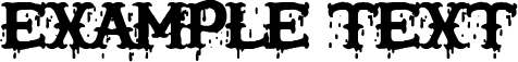 Image preview of font Biker Vamp