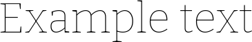 Image preview of font Bitter