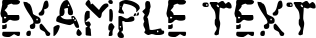 Image preview of font Blood Drenched Semi-Leftalic