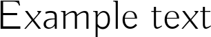 Image preview of font Buda