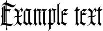Image preview of font Bullgine