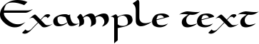 Image preview of font Carolingia