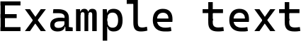 Image preview of font Cascadia Mono