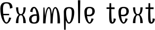 Image preview of font Combo