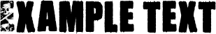 Image preview of font CREATOR PERSONAL USE Bold