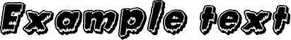 Image preview of font Creature Feature