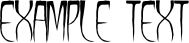 Image preview of font CROWN HORROR