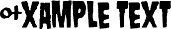 Image preview of font Danzig 4p
