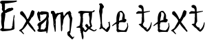 Image preview of font Dark Scratch