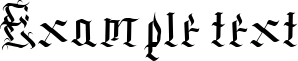 Image preview of font Dark Wizards