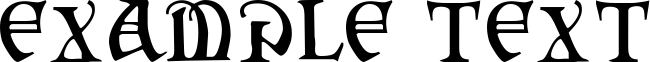 Image preview of font Darkenstone