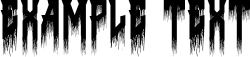 Image preview of font Death to Metal