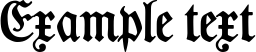 Image preview of font Des Malers Fraktur