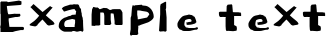 Image preview of font Dokdo