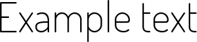 Image preview of font Dosis