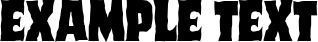 Image preview of font Dusk Demon Rotated