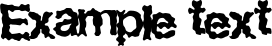 Image preview of font EasyHorror