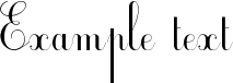 Image preview of font Ecolier