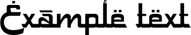Image preview of font Edangu